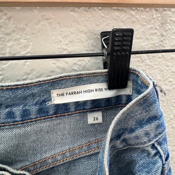 EUC Aritzia Denim Forum Farrah High Rise Wide Leg Jean - Picture 7 of 7